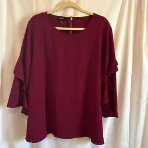 Alfani Wine Top NWT